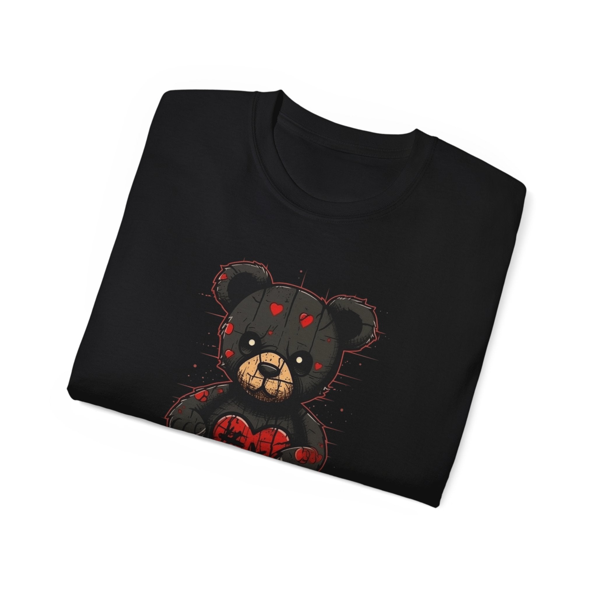 "Halloween Teddy" Cotton T-shirt