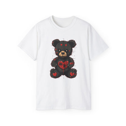 "Halloween Teddy" Cotton T-shirt